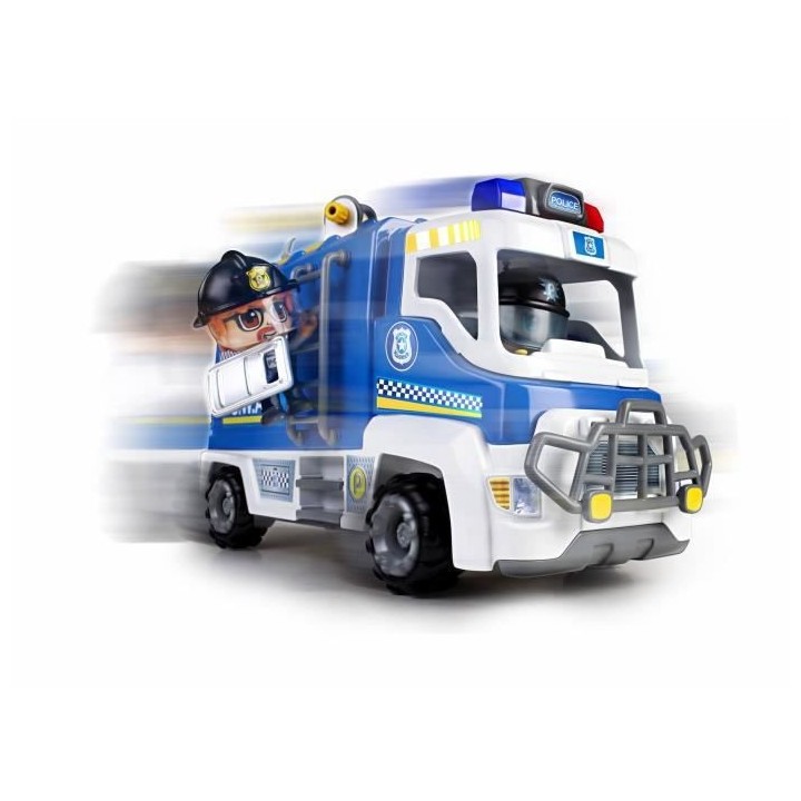 Pinypon Action - Le fourgon de police - 2 figurines incluses
