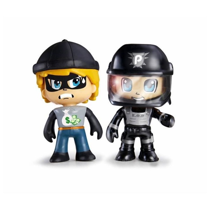Pinypon Action - Le fourgon de police - 2 figurines incluses