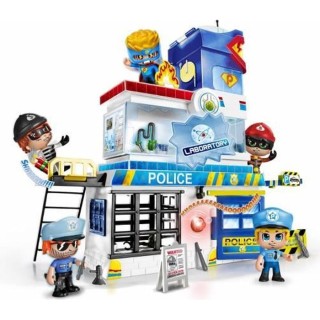 Pinypon Action - Le poste de police - 2 figurines incluses