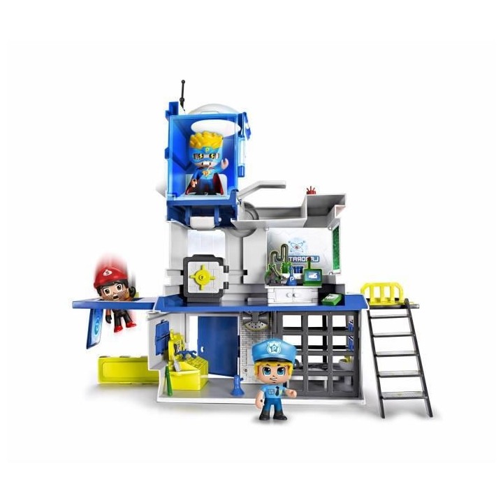 Pinypon Action - Le poste de police - 2 figurines incluses