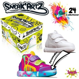 Sneak'Artz Shoebox Série 1 - 1 Basket a customiser + Accessoires - Bo