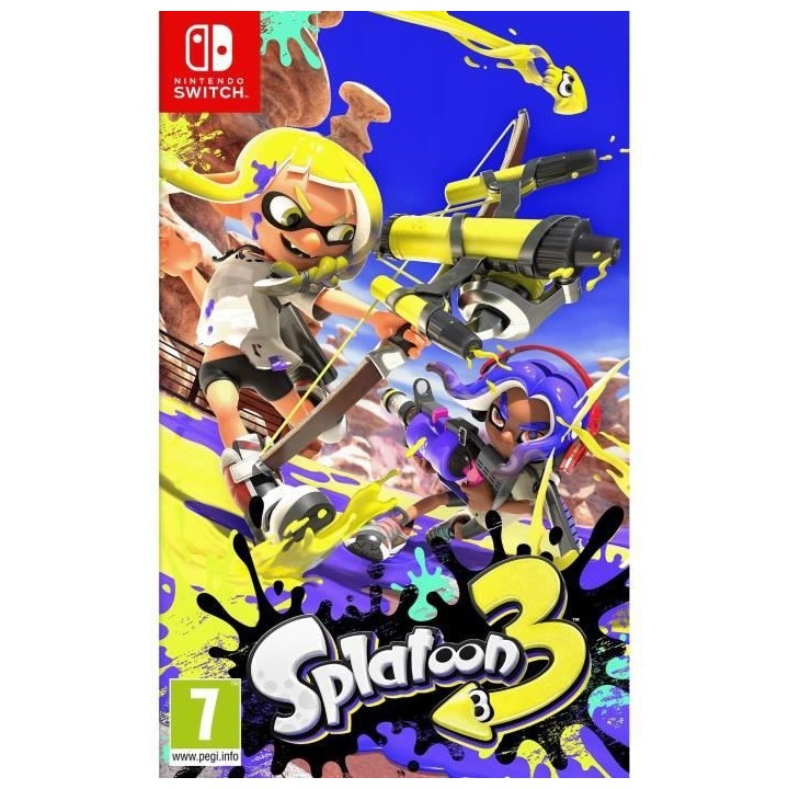 Splatoon 3 - Jeu Nintendo Switch