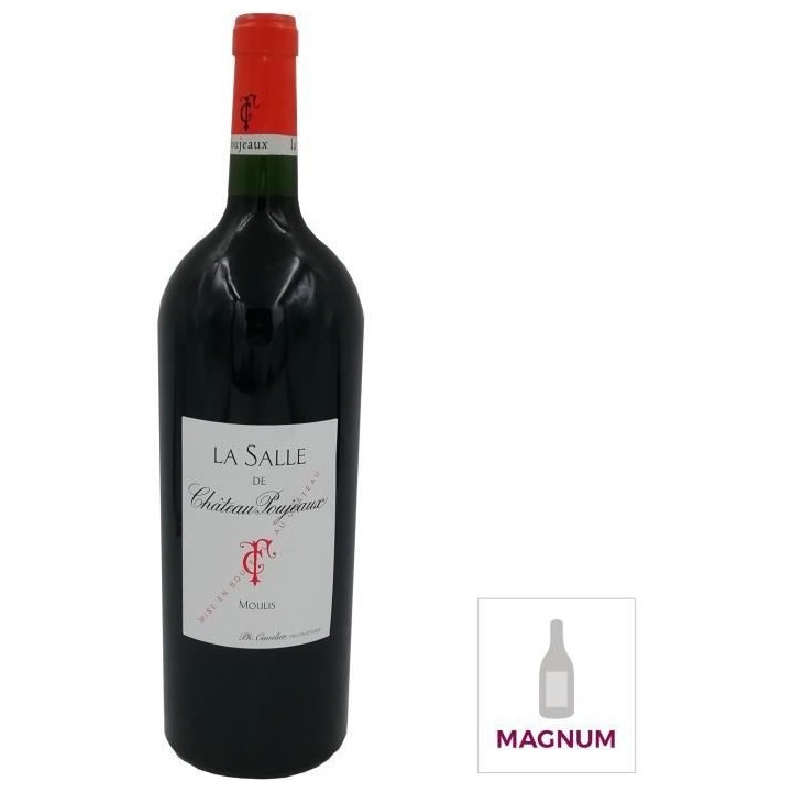 Magnum La Salle de Château Poujeaux 2013 Moulis-en-Médoc - Vin rouge