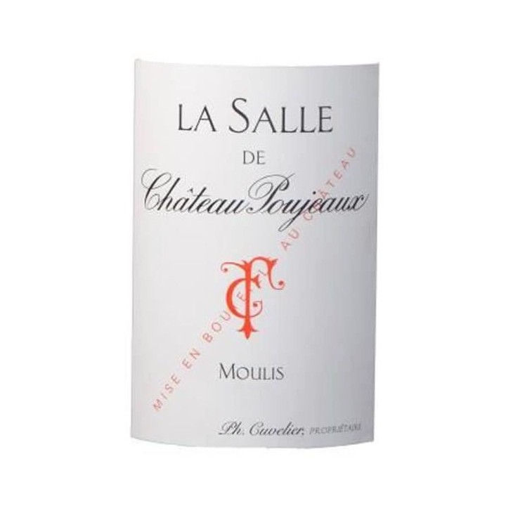 La Salle de Château Poujeaux 2014 Moulis-en-Médoc - Vin rouge de Bor