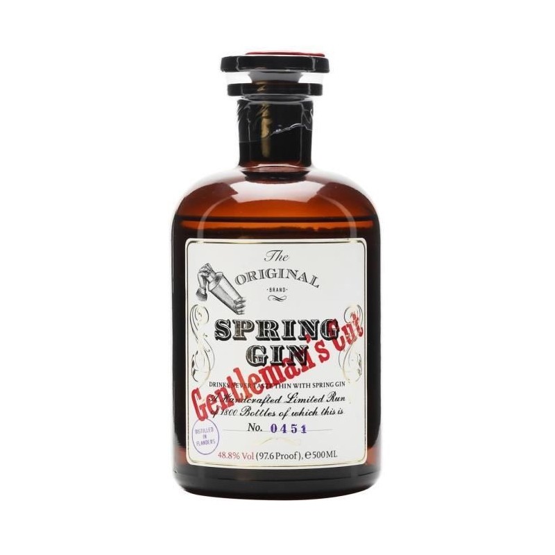 Spring Gin Gentleman's Cut - 48,8 % - 50 cl