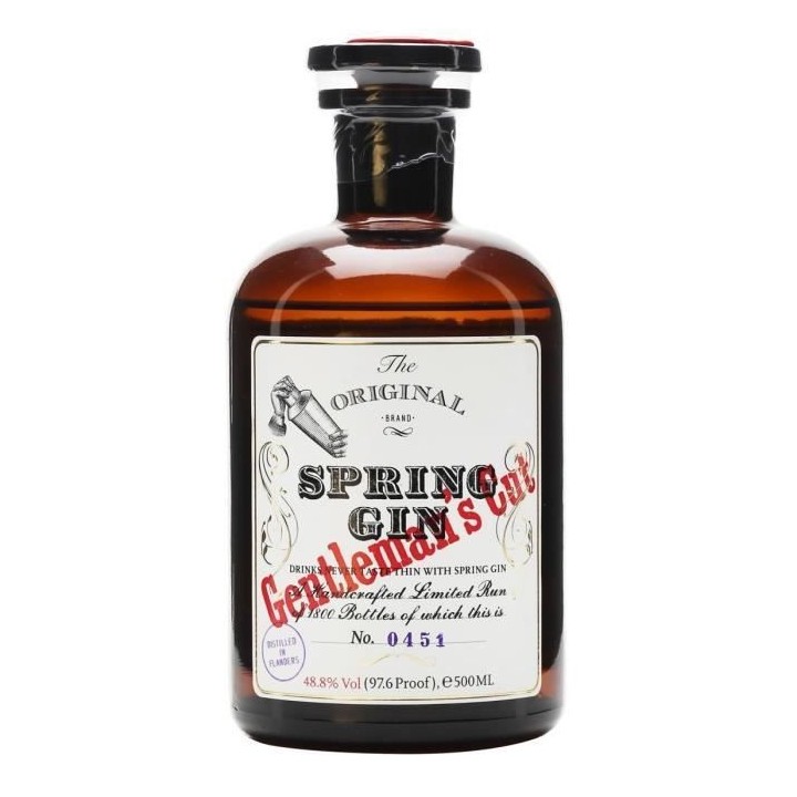 Spring Gin Gentleman's Cut - 48,8 % - 50 cl