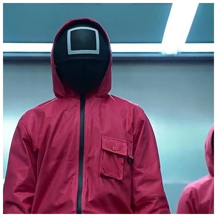 SQUID GAME Masque déguisement - Soldat carré