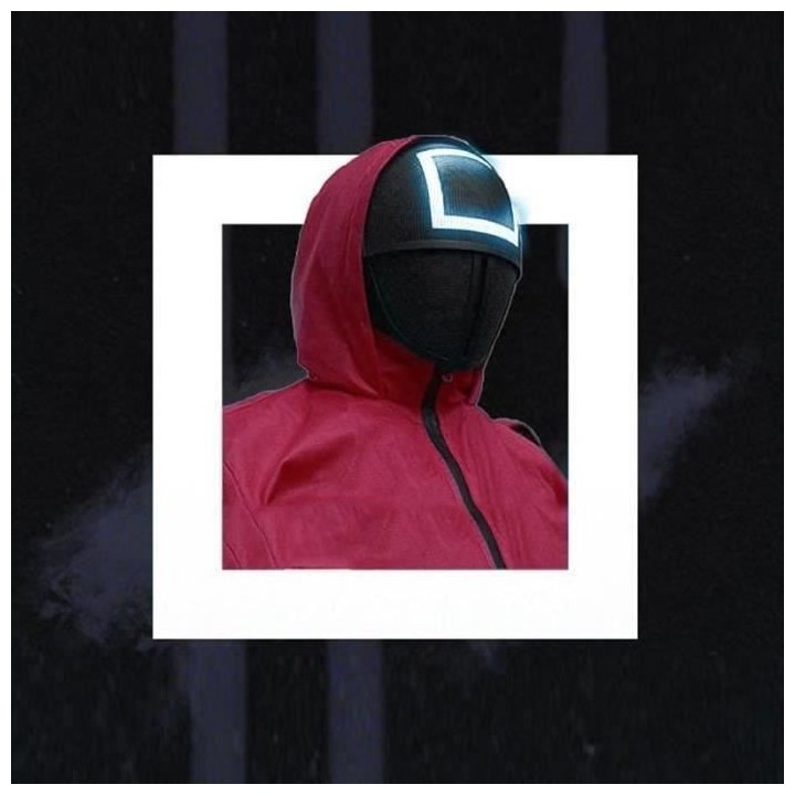 SQUID GAME Masque déguisement - Soldat carré