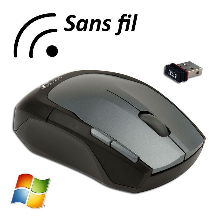T'NB souris sans fil Shark RFIO