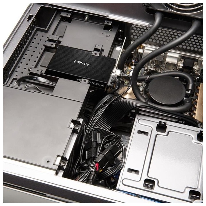 PNY - Disque SSD Interne - CS900 - 120Go - 2,5 (SSD7CS900-120-PB)