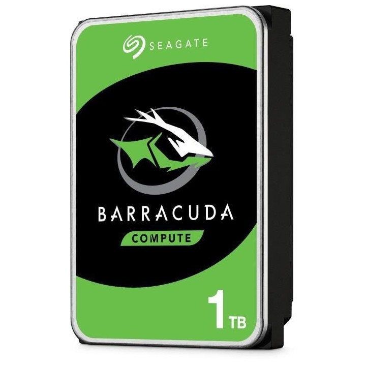 SEAGATE - Disque dur Interne - BarraCuda - 1To - 7 200 tr/min - 3.5