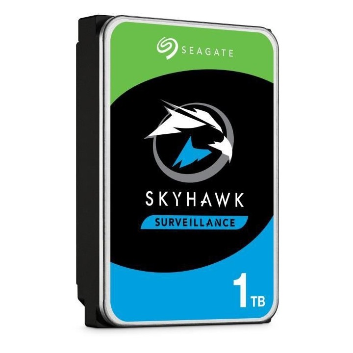SEAGATE - Disque dur Interne - Surveillance SkyHawk - 1To - 5 900 tr/m