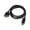 Câble adaptateur DisplayPort vers DVI de 1,8 m - Câble adaptateur DP vers DVI de 1,8 m - Convertisseur DP - 1920 x 1200 - DP2D