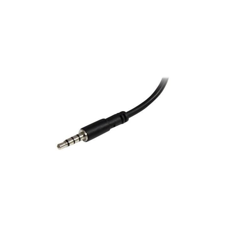 Câble répartiteur en Y pour casque Mini-Jack 3,5mm - Adaptateur pour
