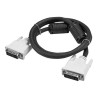 Câble Dual Link DVI-D de 3 m - M/M - 2560 x 1600 - Cordon DVI vers DVI pour écran numérique - M/M - 2560 x 1600 - DVIDDMM3M