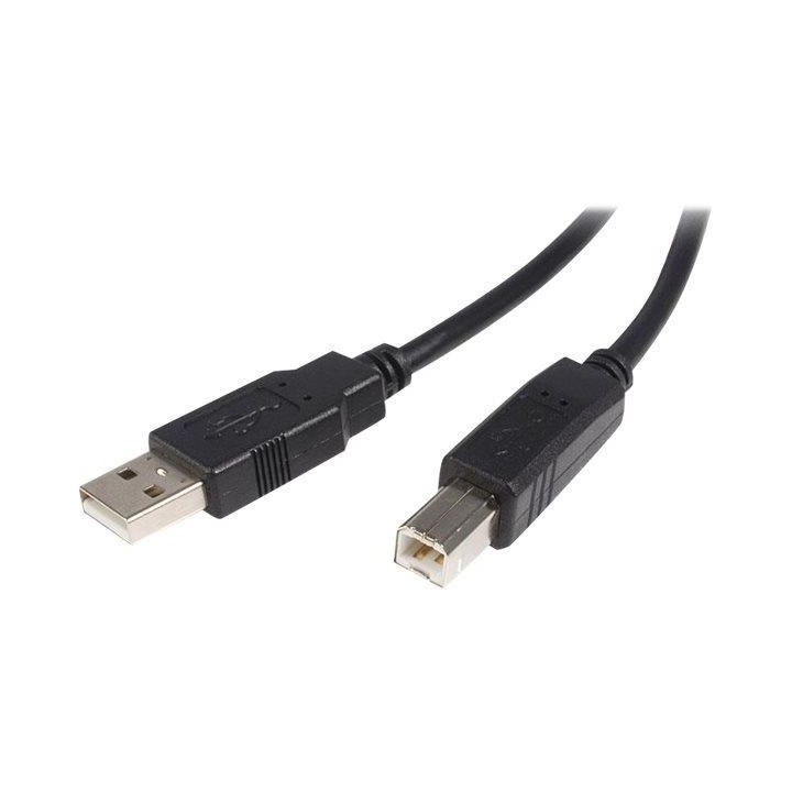 Câble USB 2.0 A vers B de 50 cm - M/M - Cordon USB A vers USB B de 0,
