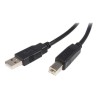 Câble USB 2.0 A vers B de 50 cm - M/M - Cordon USB A vers USB B de 0,5 m - M/M - USB2HAB50CM