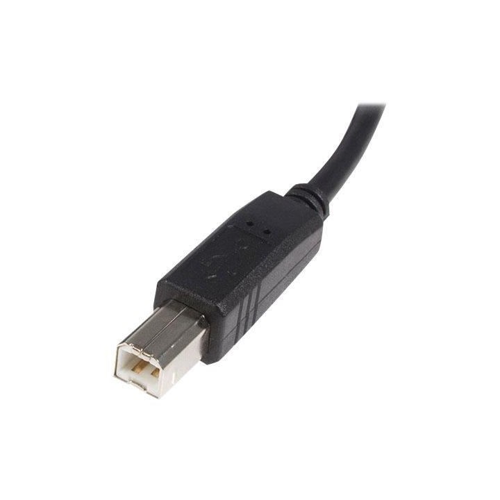 Câble USB 2.0 A vers B de 50 cm - M/M - Cordon USB A vers USB B de 0,