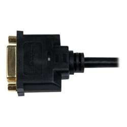 Câble adaptateur HDMI vers DVI-D de 20 cm - Câble adaptateur vidéo HDMI vers DVI-D de 20 cm - HDMI mâle vers DVI femelle