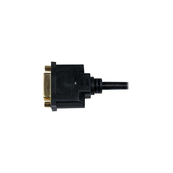 Câble adaptateur HDMI vers DVI-D de 20 cm - Câble adaptateur vidéo