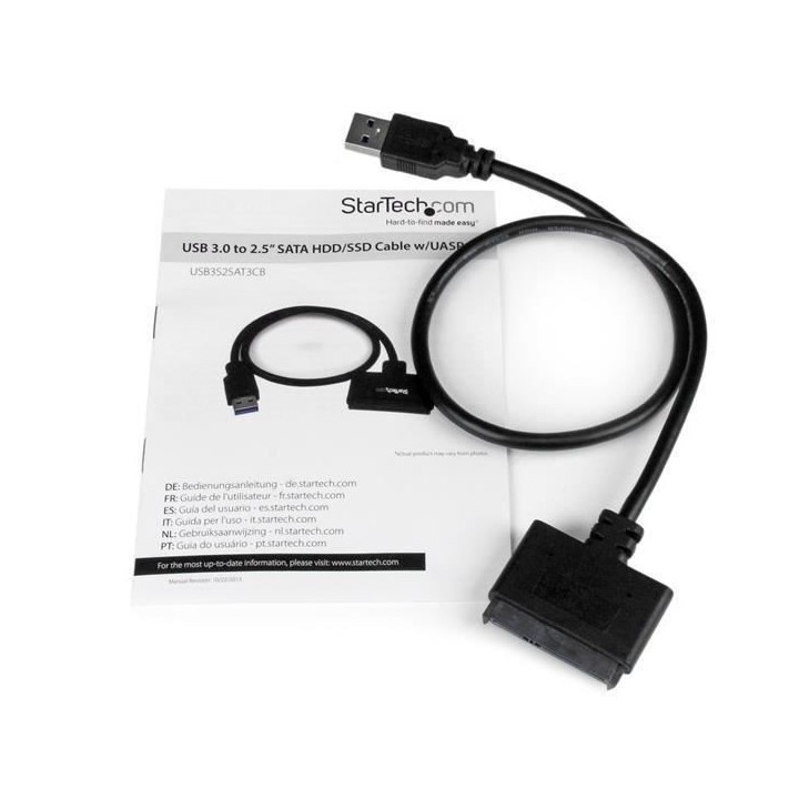 Adaptateur USB 3.0 vers SATA III de 2,5 avec UASP - Adaptateur USB 3.0