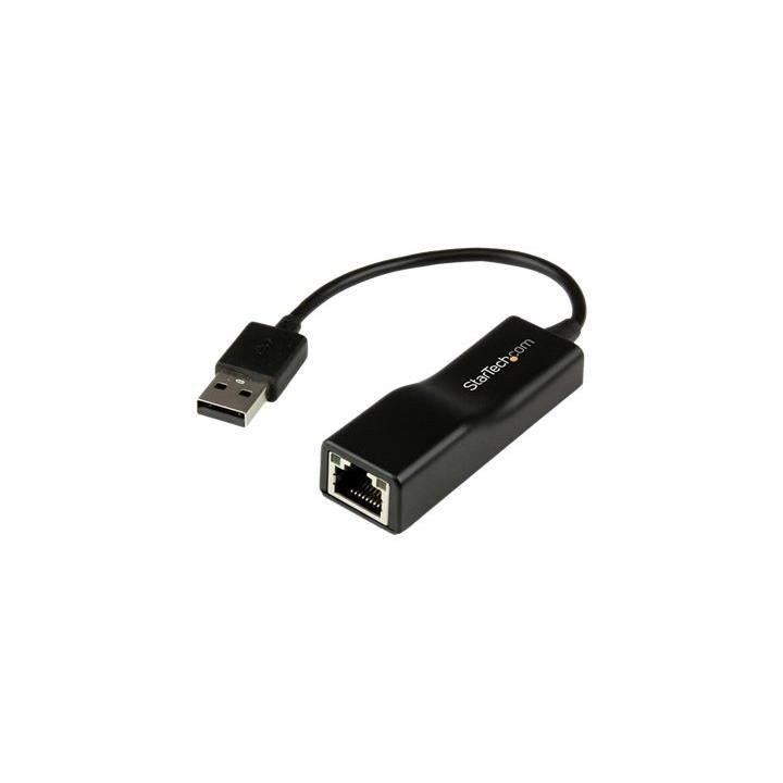 Adaptateur réseau / dongle USB 2.0 vers Ethernet - Convertisseur rés