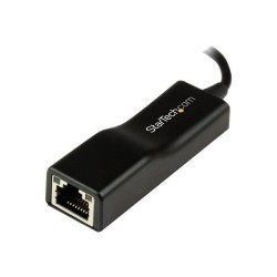 Adaptateur réseau / dongle USB 2.0 vers Ethernet - Convertisseur réseau USB 2.0 vers Ethernet - 10/100 Mb/s - M/F - USB2100