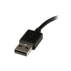 Adaptateur réseau / dongle USB 2.0 vers Ethernet - Convertisseur réseau USB 2.0 vers Ethernet - 10/100 Mb/s - M/F - USB2100