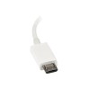 Câble adaptateur Micro USB vers USB Host OTG - M/F - Câble adaptateur Micro USB vers USB Host OTG de 12 cm - M/F - Blanc - UUS