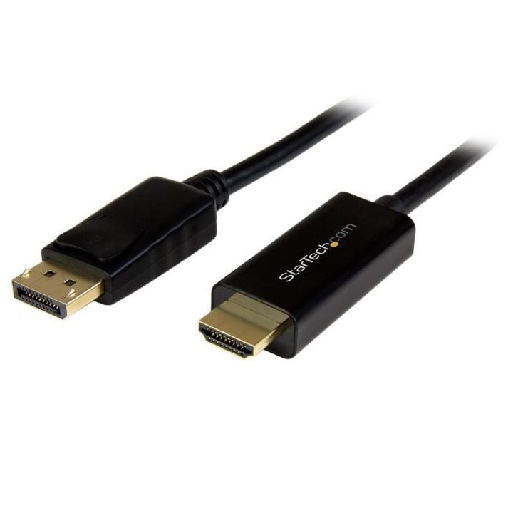 STARTECH.COM Câble adaptateur DisplayPort vers HDMI de 2 m - M / M -