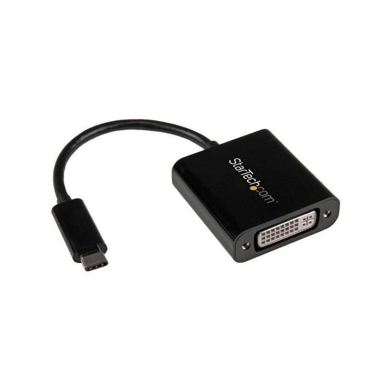 STARTECH.COM Adaptateur vidéo USB Type-C vers DVI - M / F - Noir