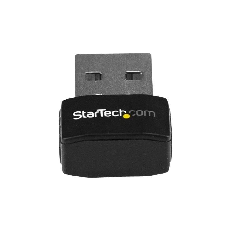 StarTech.com Adaptateur USB WiFi - AC600 - Adaptateur réseau sans fil nano bi-bande 802.11ac 1T1R - 2,4 GHz / 5 GHz (USB433ACD1