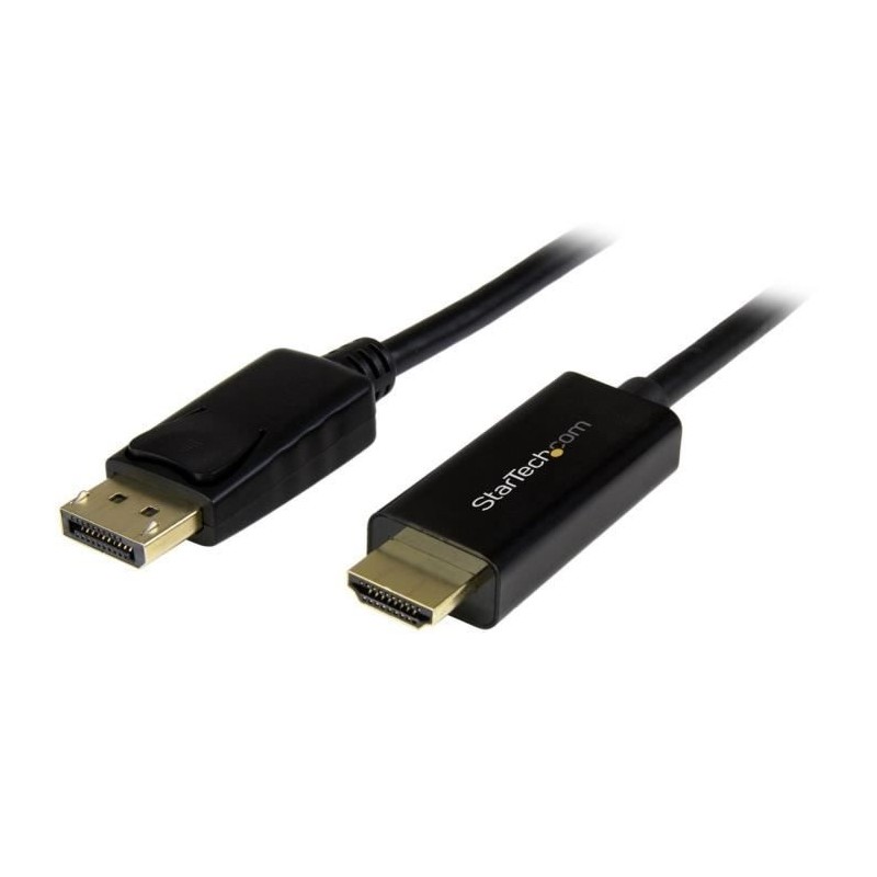 STARTECH.COM Câble adaptateur DisplayPort vers HDMI de 5 m - M / M - 4K 30 Hz - Noir