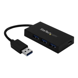 StarTech.com Hub USB 3.0 - 4 ports - USB A vers 3x USB-A 1x USB-C - Co