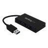 StarTech.com Hub USB 3.0 - 4 ports - USB A vers 3x USB-A 1x USB-C - Concentrateur USB Type-C - Hub USB (HB30A3A1CFB)