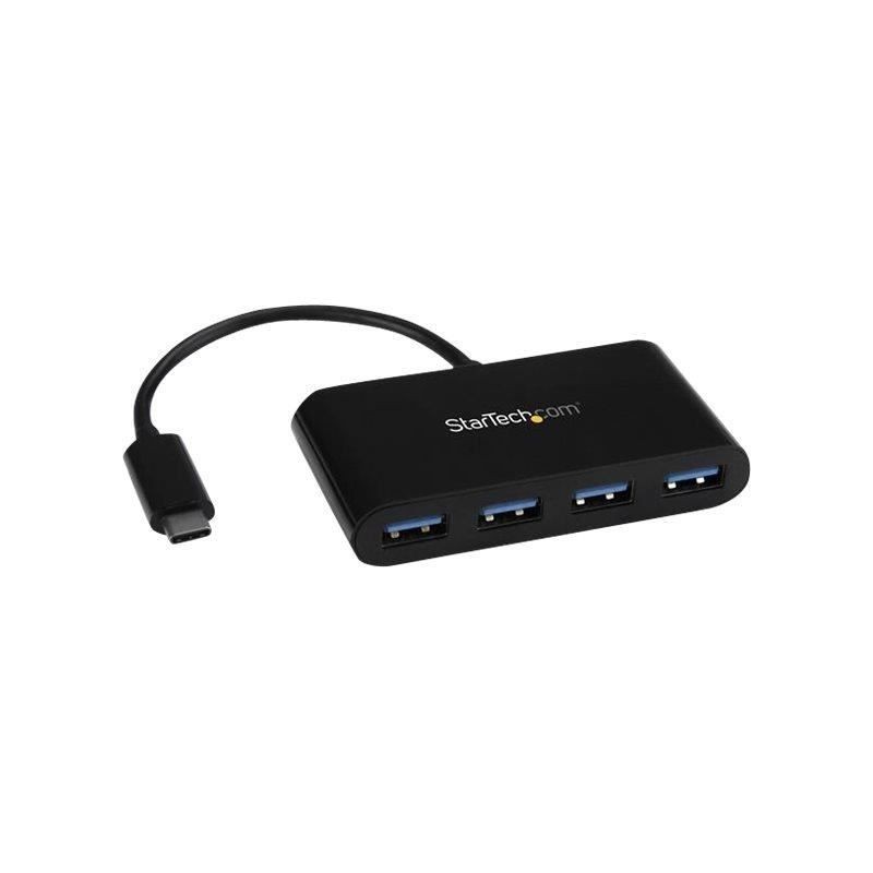 STARTECH.COM Hub USB-C a 4 ports alimenté par bus - USB-C vers 4x USB-A - USB 3.0