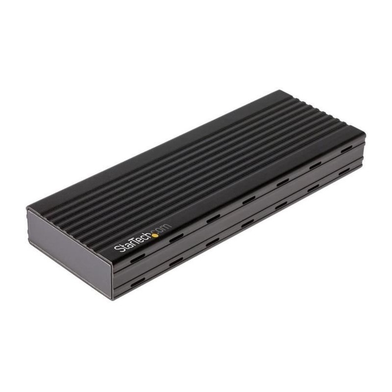 StarTech.com - M2E1BMU31C - Boîtier disque dur externe USB 3.1 Type C vers SSD M.2 NVMe - 10 Gbps - SSD PCIe