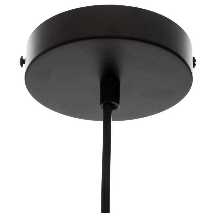 Suspension Métal - Style contemporain - Noir - Ø 34 cm - Fil Galt