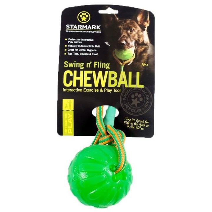 VADIGRAN Starmark Swing n Fling Chew ball - 9x9x46 cm M