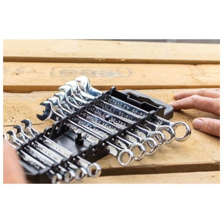 Clé mixte (12 pieces) STANLEY - STMT82843-0