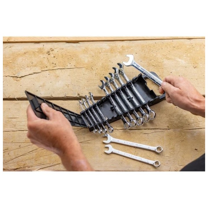 Clé mixte (12 pieces) STANLEY - STMT82843-0