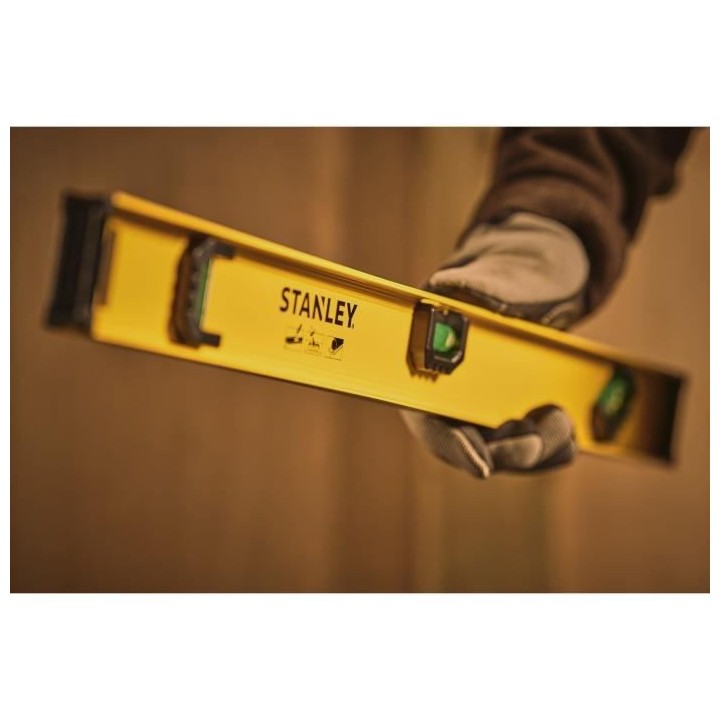 Niveau profilé I-Beam Basic STANLEY - 0-42-074 - 60 cm