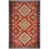 Tapis de salon Kilim - 100 x 150 cm - Rouge