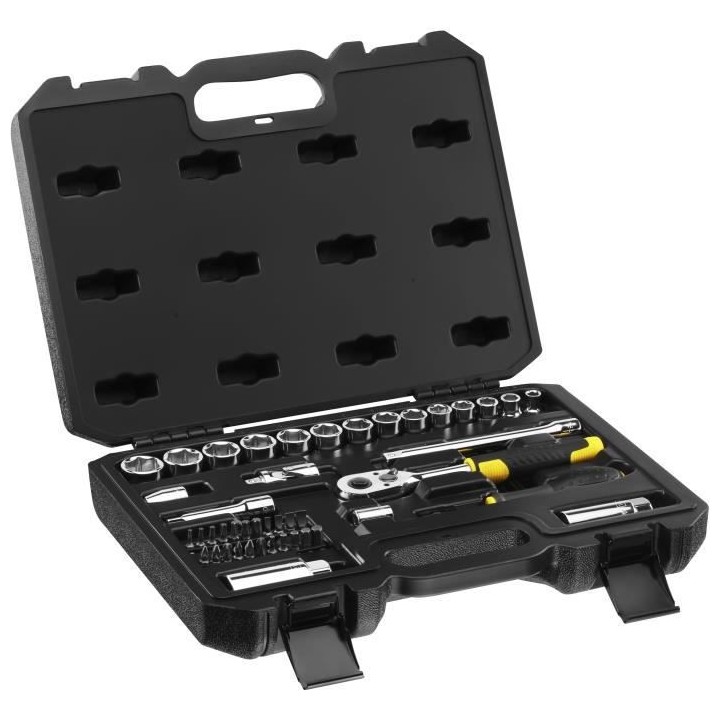 Coffret de douilles 3/8'' STANLEY - STMT82829-1 - Jeu de 45 pieces