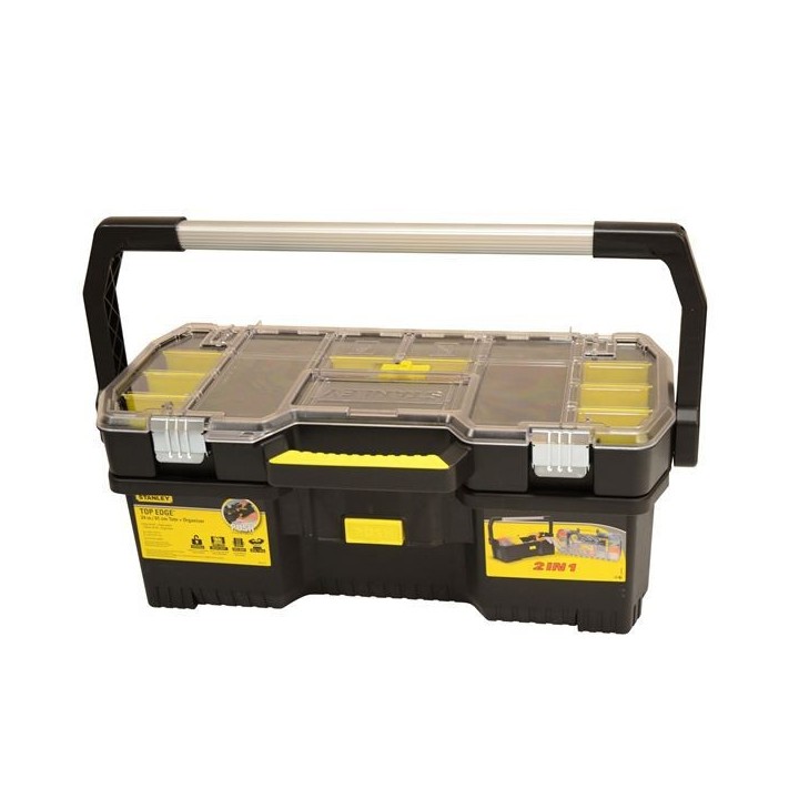Boîte a outils avec organiseur transparent STANLEY - 1-97-514 - 60 cm