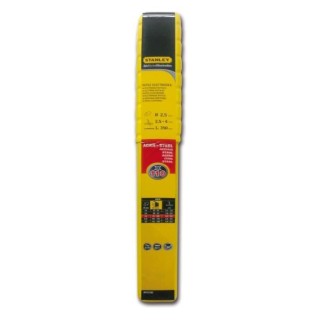 STANLEY 460925 Lot de 110 électrodes rutiles acier - Ø 2,5 mm - L 35