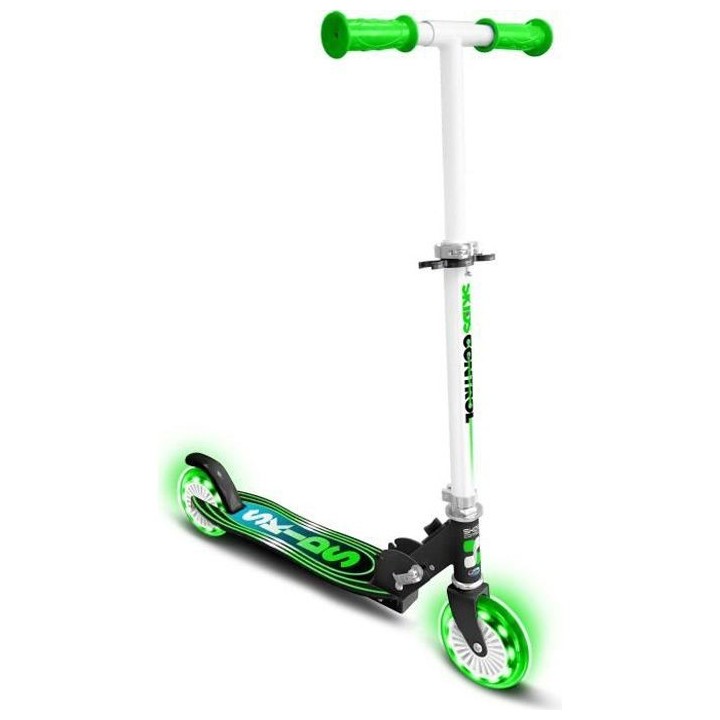 STAMP Trottinette pliable SKIDS CONTROL roues lumineuses