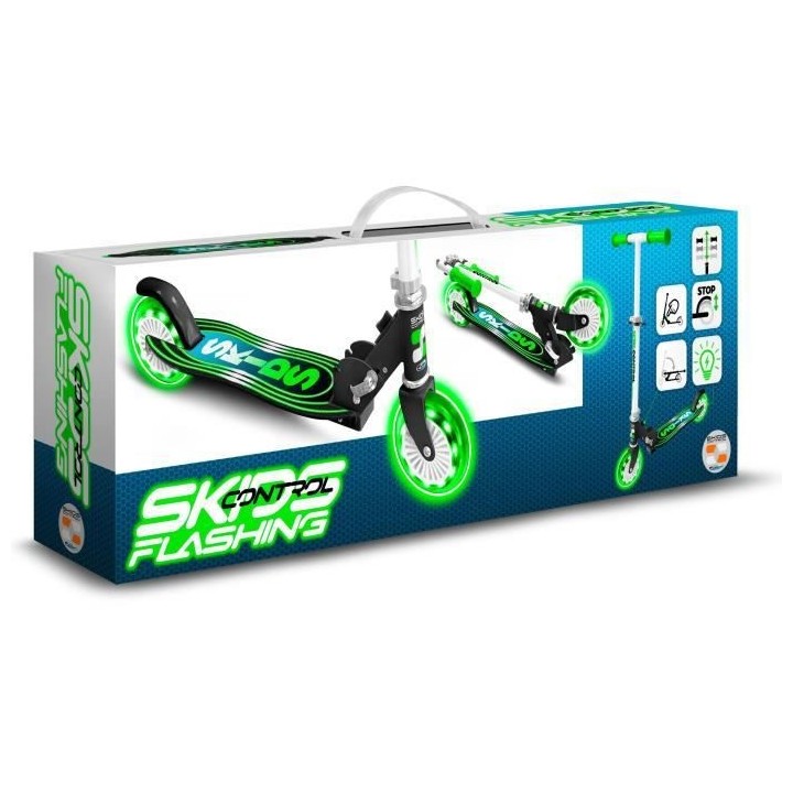 STAMP Trottinette pliable SKIDS CONTROL roues lumineuses