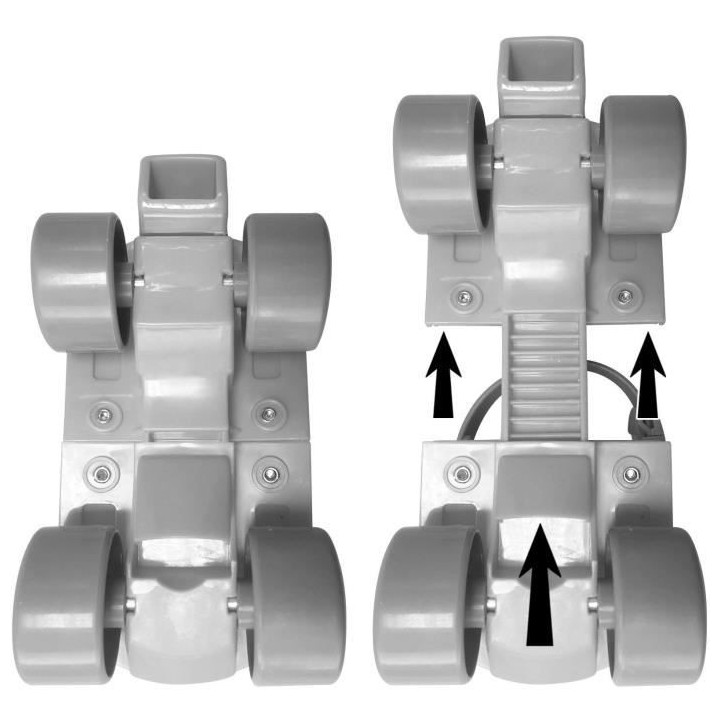 DISNEY MINNIE Set patins a roulettes + coudieres + genouilleres