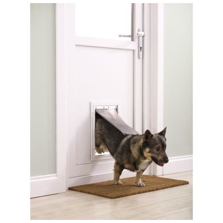 PetSafe - Chatiere Staywell Résistante en Aluminium pour Chien et gro